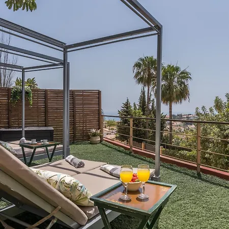 Ferienwohnung Sea View With Shared Terrace Málaga Exterior foto